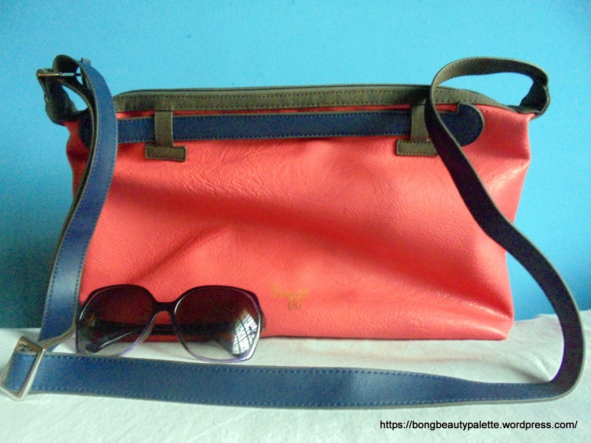 Baggit Handbag #LChiara Review, Be #Alwayscool | Bong Beauty Palette